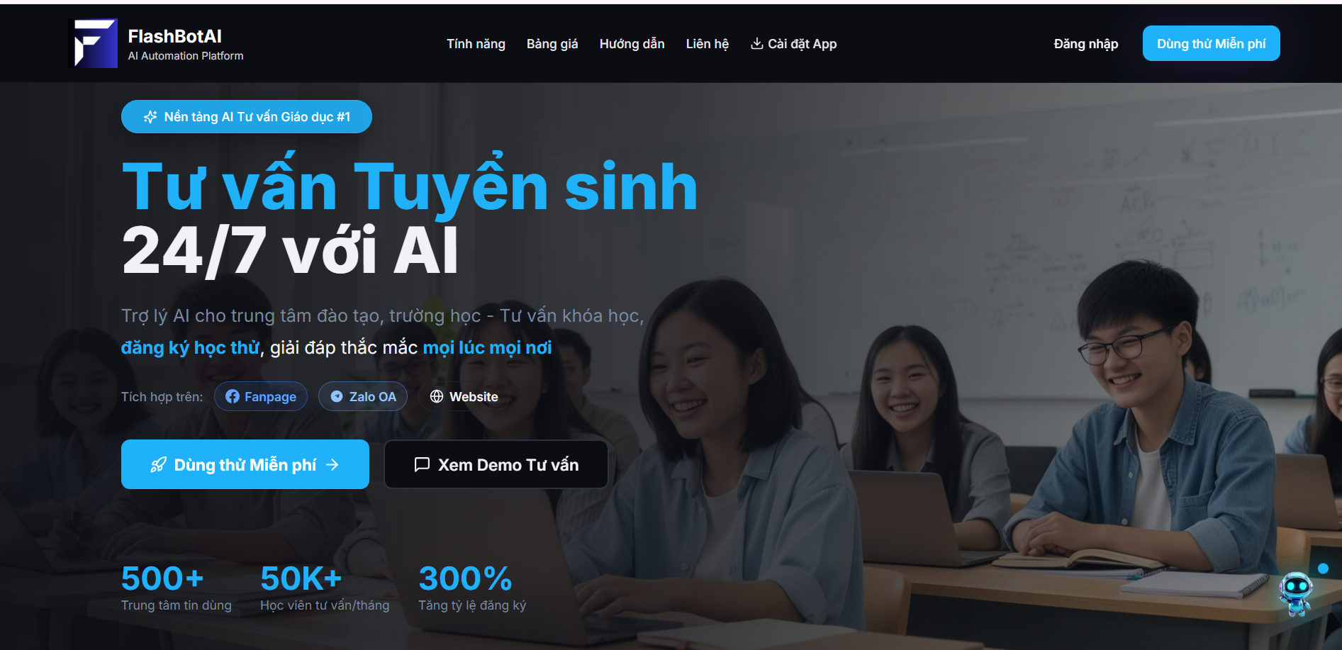Dự án Flashbot AI — CIED – VNUA
