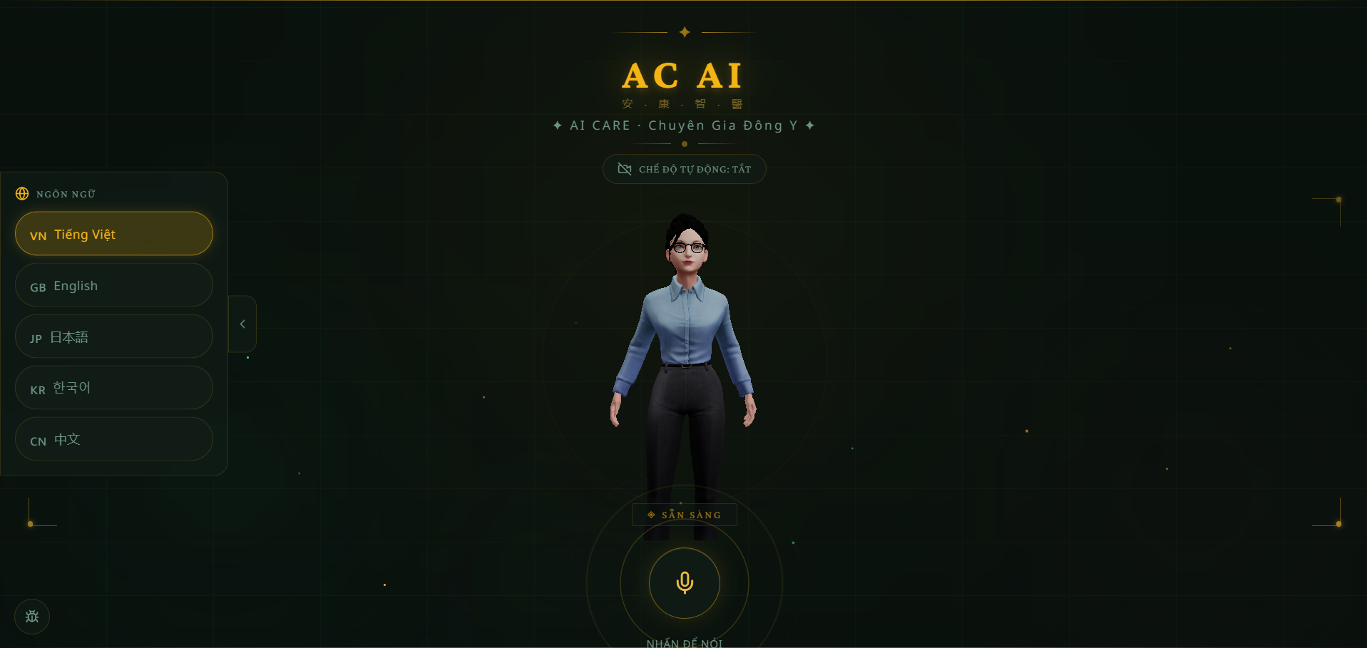 Dự án AC AI – Chuyên gia Đông Y — AI CARE
