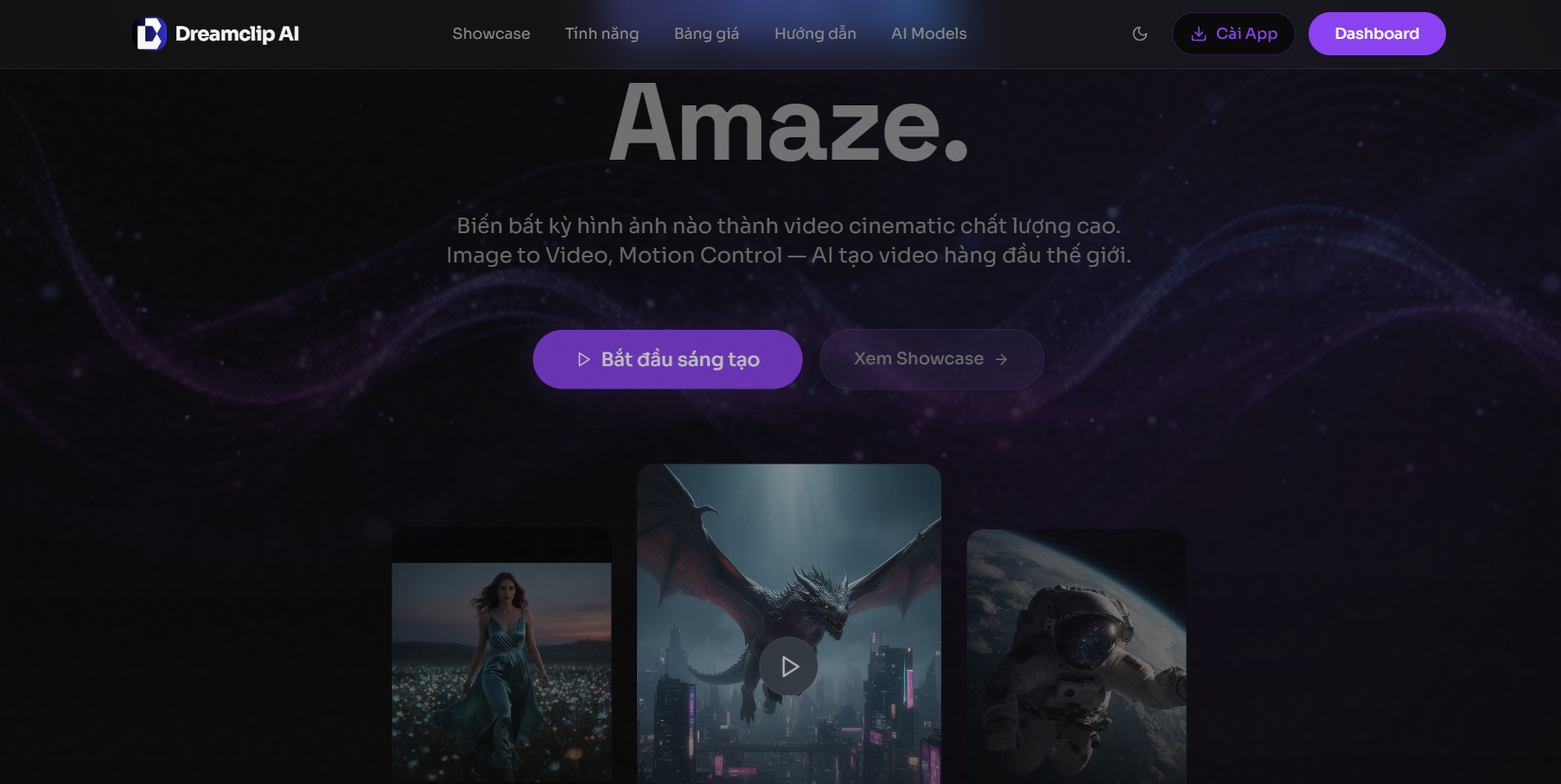 Dự án DreamclipAI — DreamclipAI
